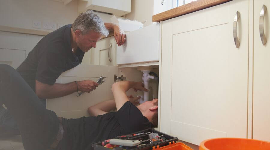 Expert burst pipe repair services in Aubrey, AR